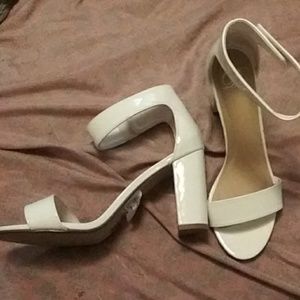 All White Heels